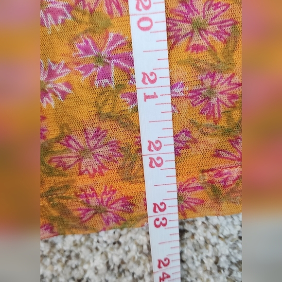 Calvin Klein sheer top Long Sleeve Top Lg - Picture 4 of 4